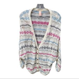 Tulle Cardigan Sweater